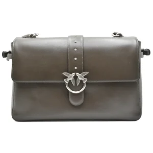 Borsa Pinko Donna In Pelle Color Fango Love One Extra Slouchy