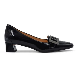 Décolleté Matteo Pitti Donna 1228 Nero In Pelle Spazzolata Chic