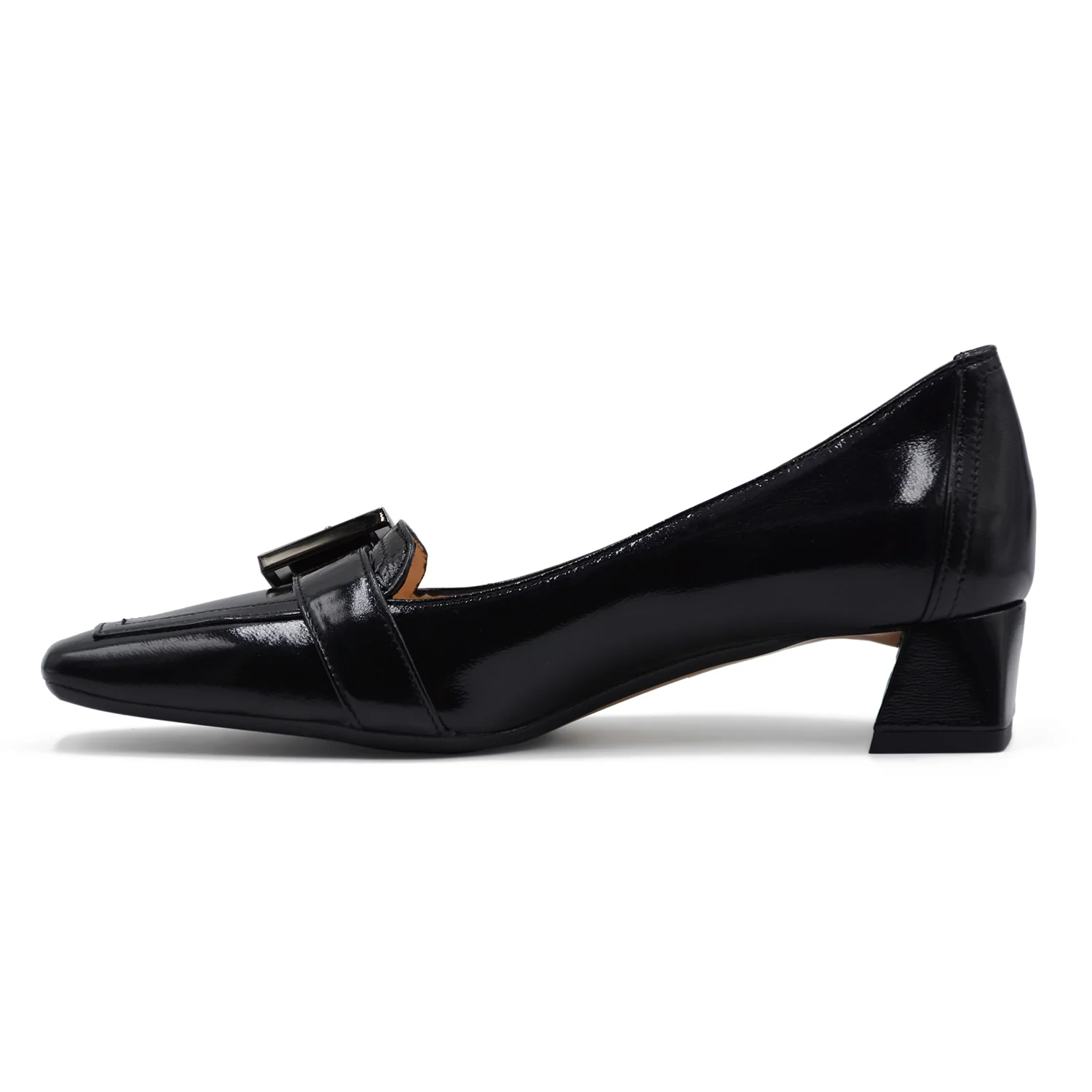 Décolleté Matteo Pitti Donna 1228 Nero In Pelle Spazzolata Chic - immagine 6