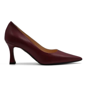 Décolleté Matteo Pitti Donna Bordeaux 1632 Pelle Made In Italy