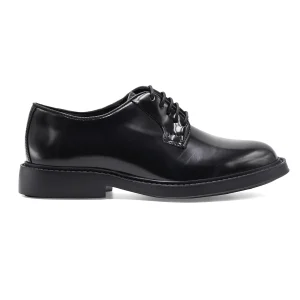 Stringate Riccardo P. 23089 Donna Pelle Nera Elegante E Di Stile