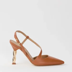 Wo Milano Slingback Tangerine Donna