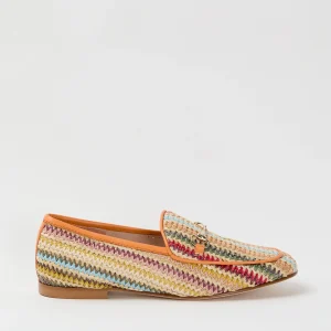 Tre Emme Mocassino Arancio Donna