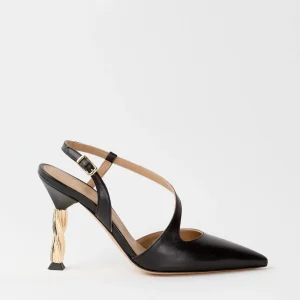 Wo Milano Slingback Nero Donna