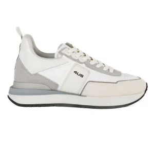 4US Sneakers uomo pelle+camoscio SEAN 400
