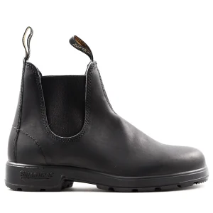 Beatles Blundstone Donna In Pelle Nera Con Elastici Neri