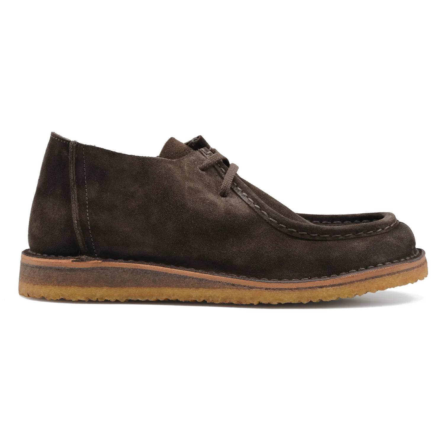 Astorflex Uomo Allacciata Beenflex Marrone Pelle Scamosciata