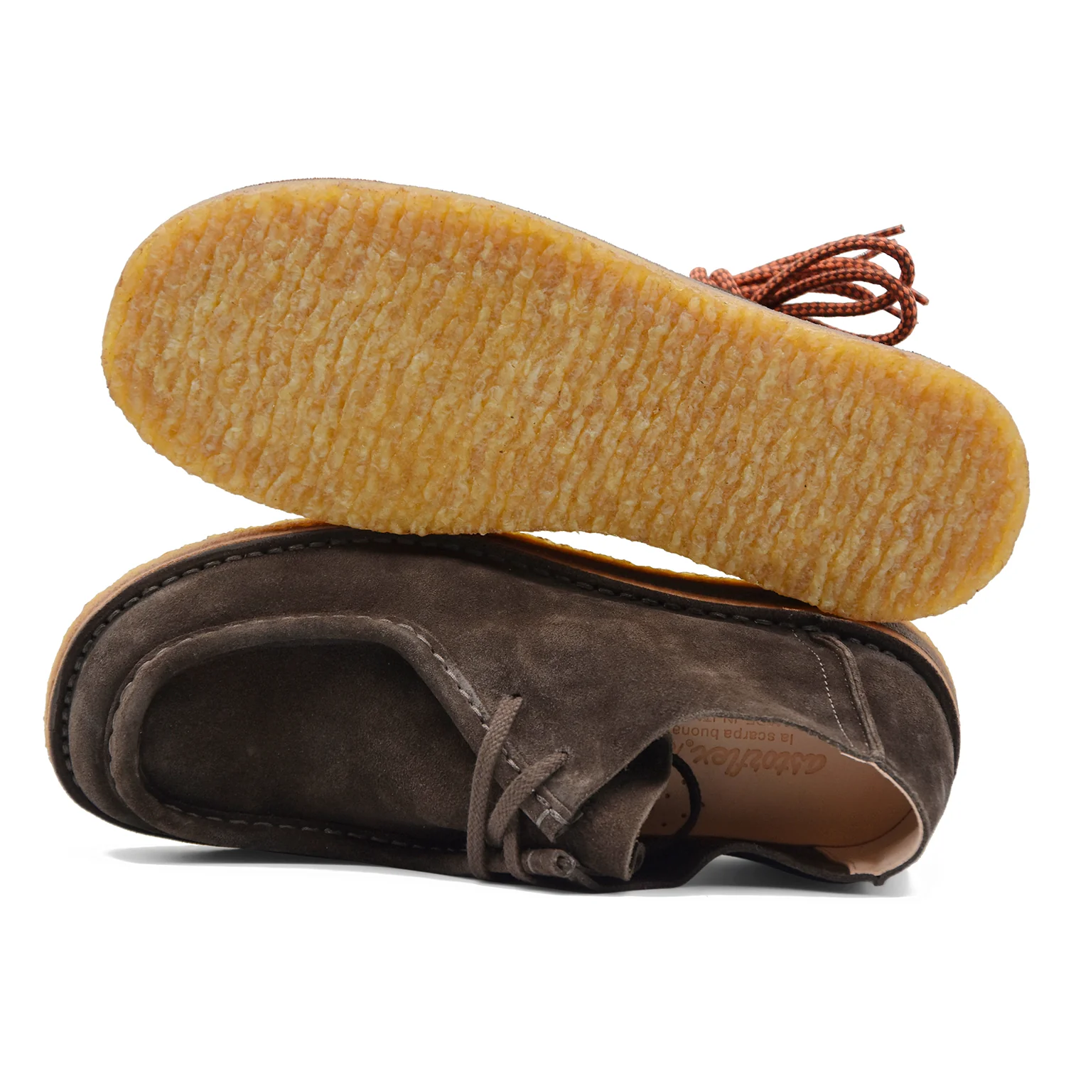 Astorflex Uomo Allacciata Beenflex Marrone Pelle Scamosciata - immagine 6