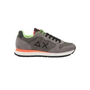 SUN68 Sneakers uomo camoscio+tessuto TOM FLUO 26