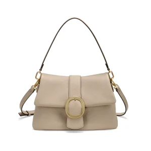 NANNINI Borsa Messenger in Pelle Bottalata GRETA