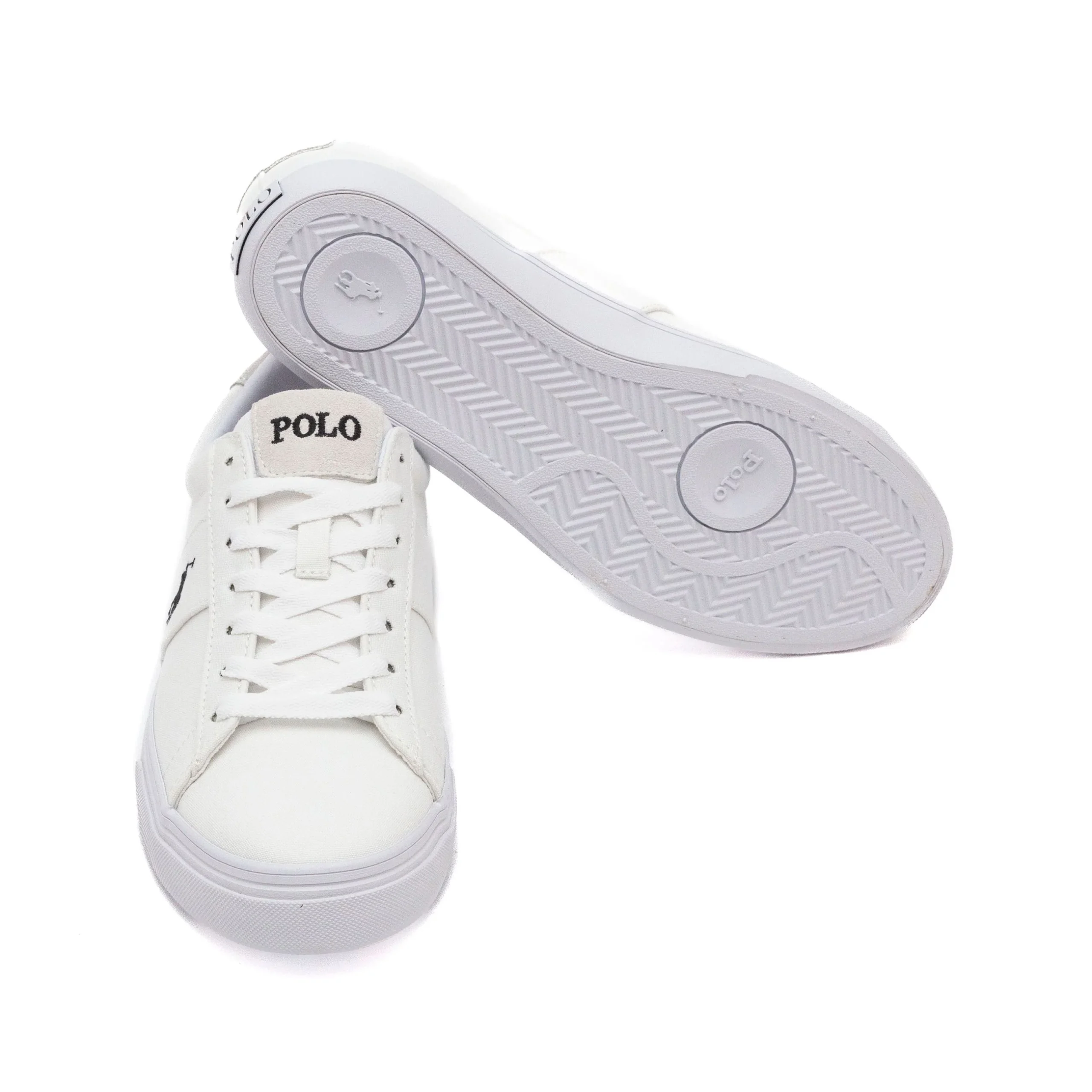 POLO RALPH LAUREN sneakers uomo in tela - immagine 4