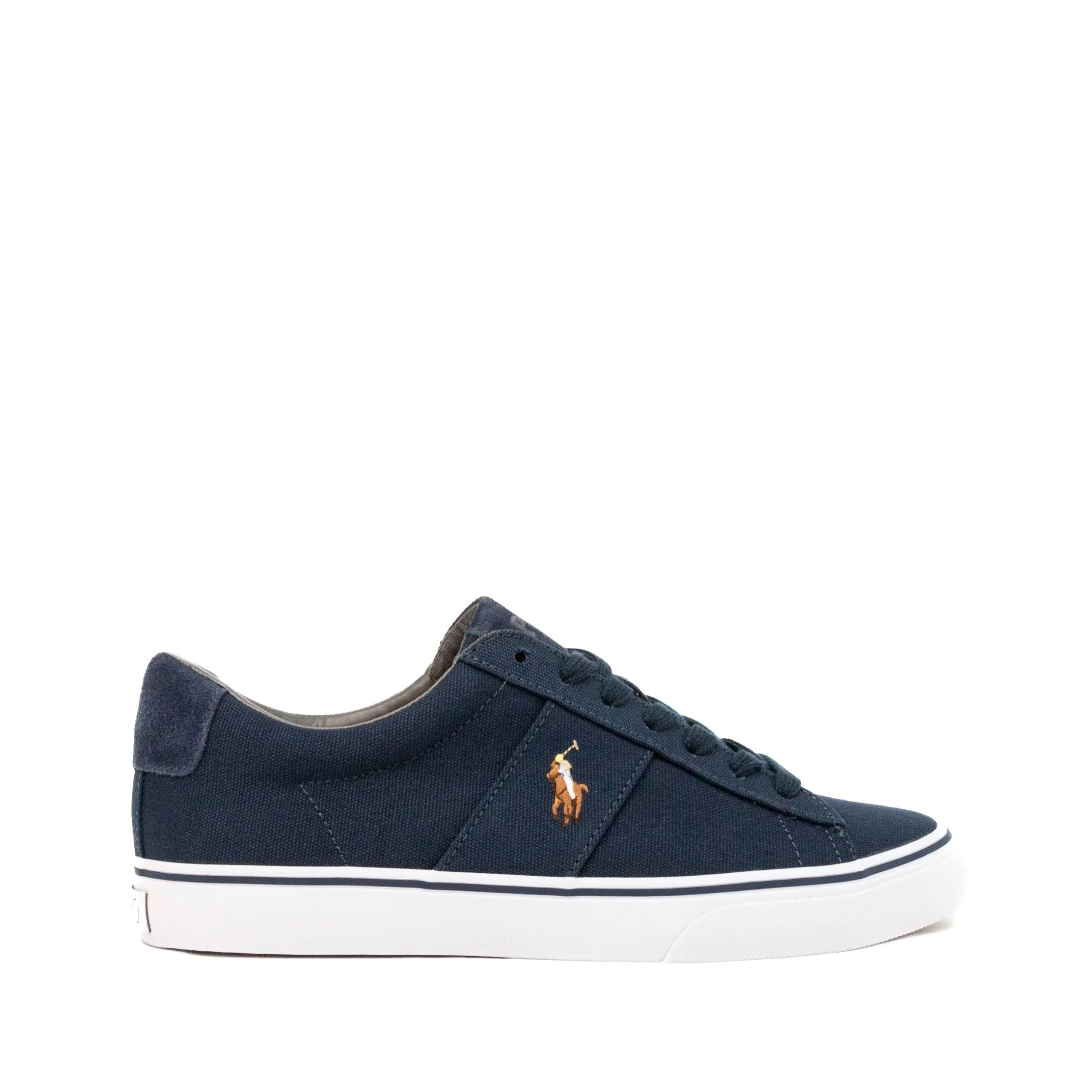 POLO RALPH LAUREN sneakers uomo in tela - immagine 6