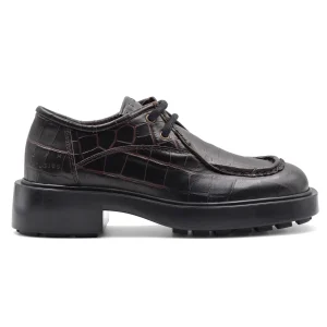 Allacciata Copenhagen Donna CPH446 Vera Pelle Marrone Croco
