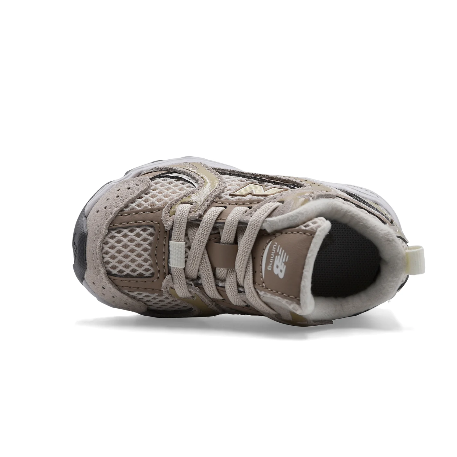 Sneakers New Balance Kids 530 Bungee Lace Linen Con Stoneware - immagine 5