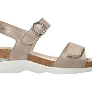MEPHISTO sandali donna con zeppa in pelle ORIANA
