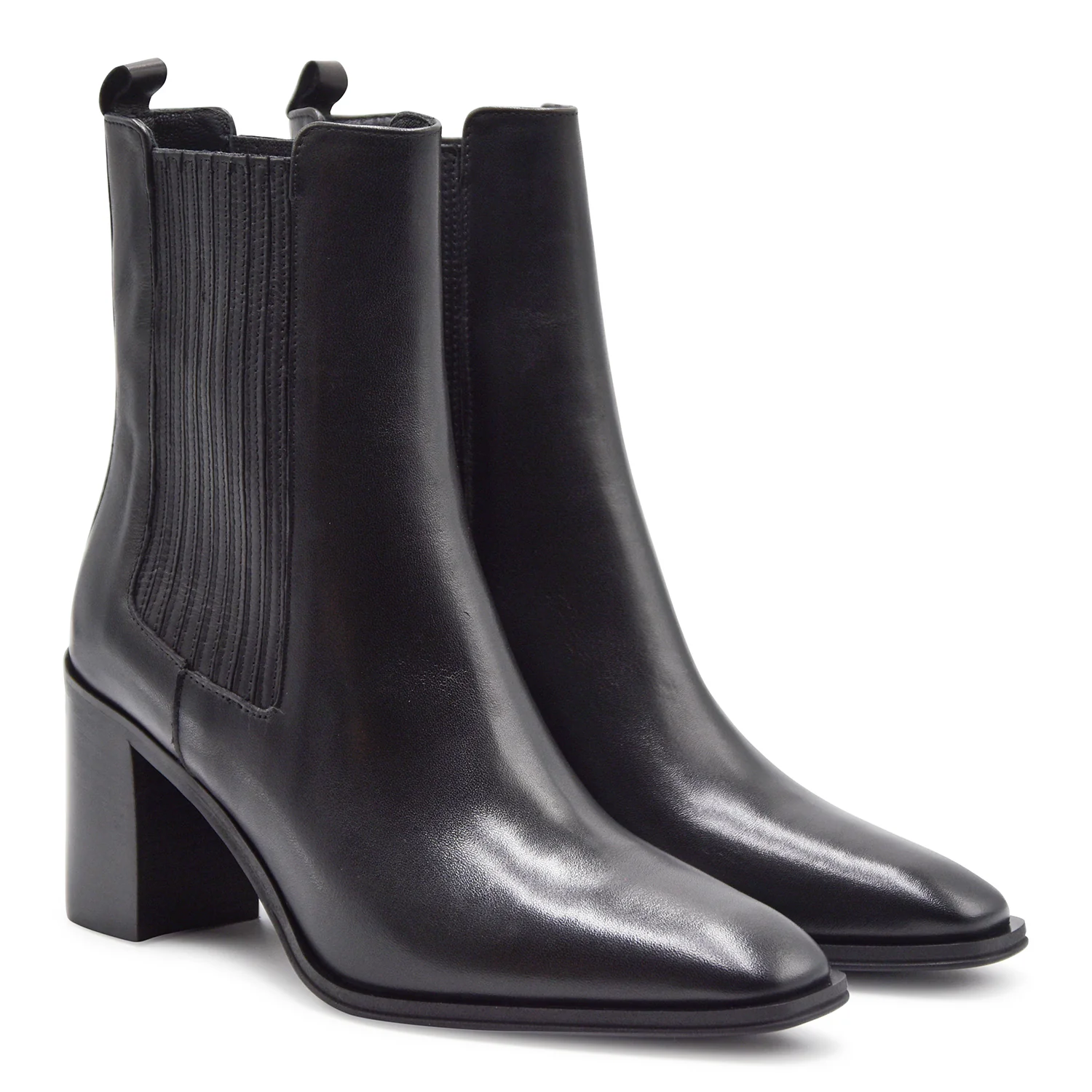 Stivaletti Riccardo P. Donna MANDY1 Pelle Nero Made In Italy - immagine 3