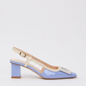 Tre Emme Slingback Cielo+burro Donna