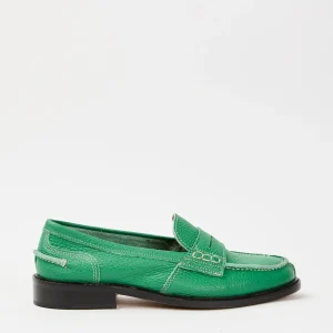 Tre Emme Mocassino Verde Mela Donna
