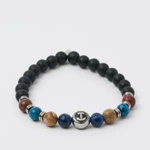 Tre Emme Bracciali Nero/multicolor Uomo
