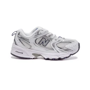Sneakers New Balance 530SB Bianco A Cordino Elastico Bambino