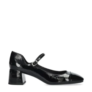 BIBI LOU Décolleté in pelle vernicia con cinturino SAIPH
