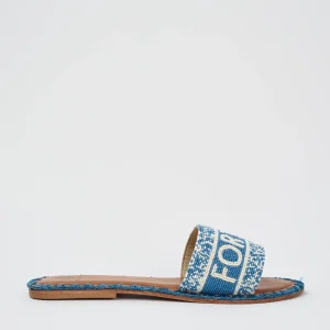De Siena Ciabatta Navy Donna