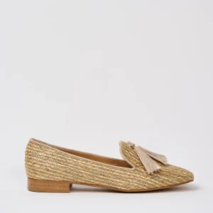 Tre Emme Mocassino Beige+beige Donna