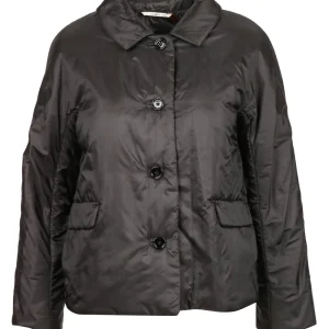 Caban Greens Imbottito in Tessuto Antigoccia Nero