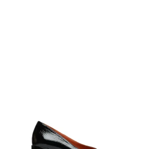 Scarpe Décolleté Uranio in Pelle Verniciata Nera