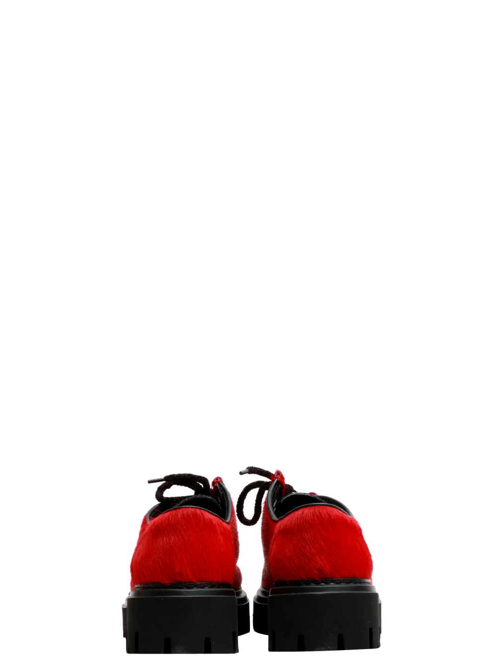 Scarpe Mocassino Dora in Cavallino Rosse - immagine 5