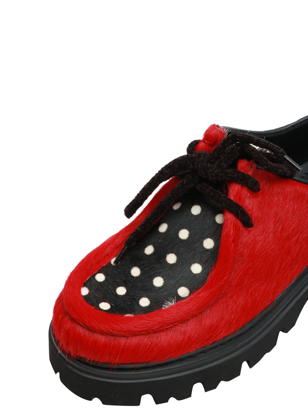 Scarpe Mocassino Dora in Cavallino Rosse - immagine 6