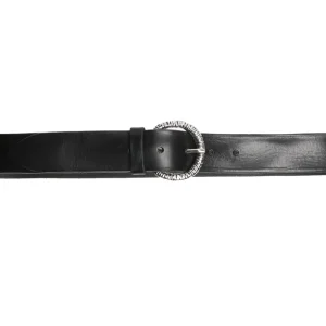 Cintura Sense in Pelle Nera