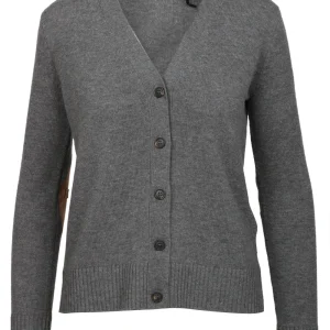 Cardigan Apollo taglio Maschile in Lana Grigio