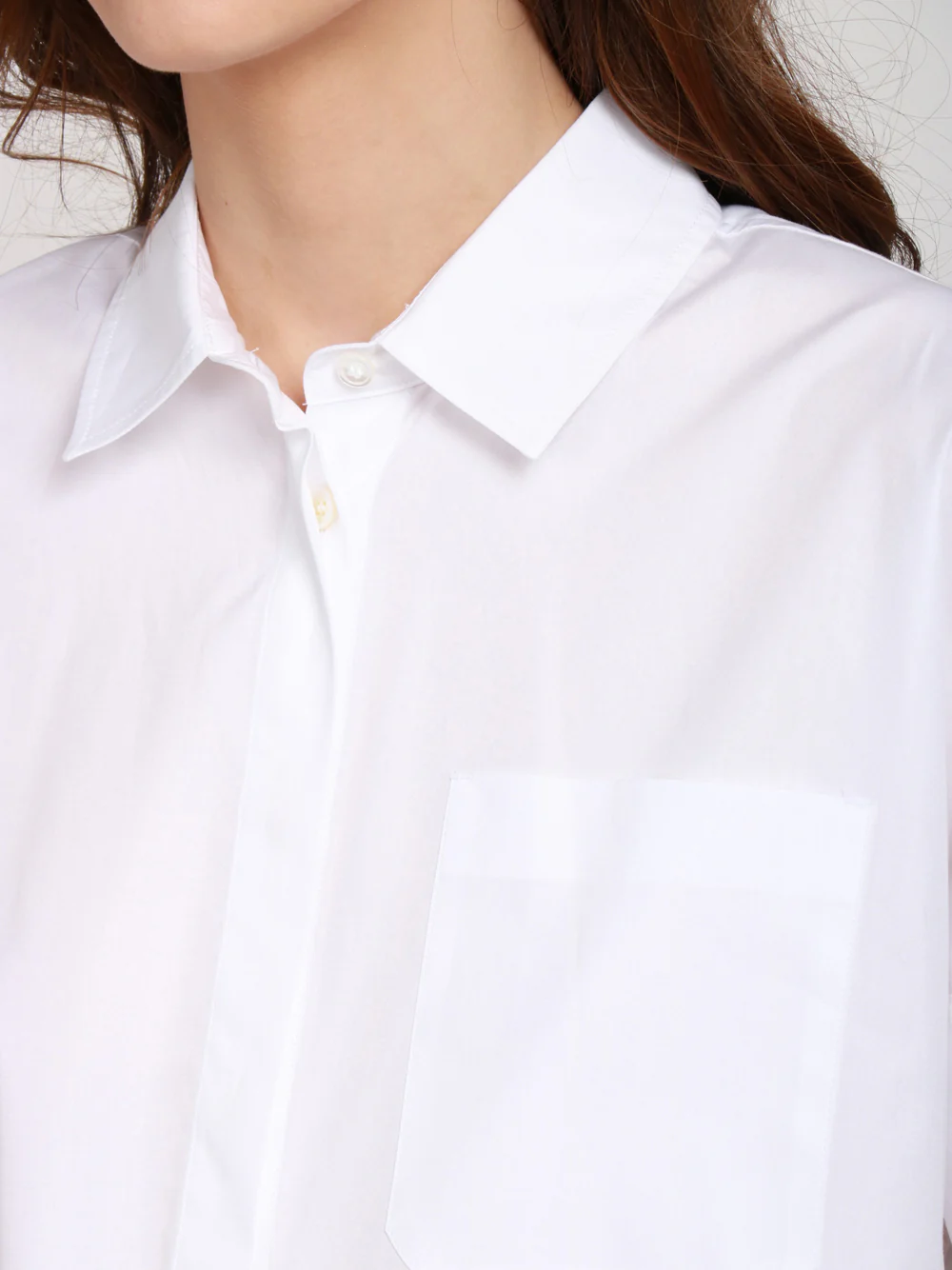 Camicia Gerona in Cotone Bianca - immagine 7