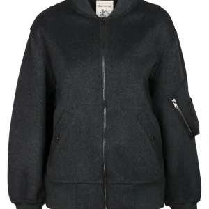 Bomber Azalea in Lana Antracite
