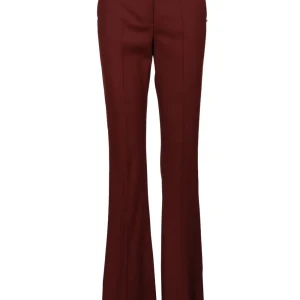 Pantaloni Febe a Zampa in Fresco di Lana Vinaccio