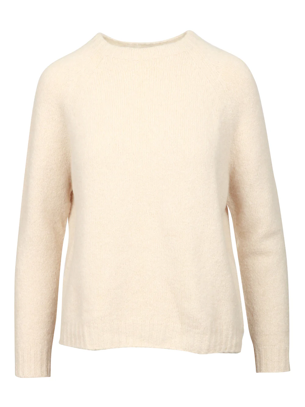 Maglia Ghiacci Girocollo in Alpaca Avena