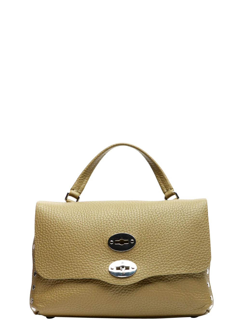 Borsa a Mano Postina Centauro Small in Pelle Verde