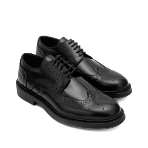 EXTON Stringate uomo PELLE ABRASIVATA 271