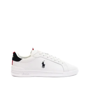 POLO RALPH LAUREN Sneakers uomo Pelle HERITAGE COURT II LOW tr