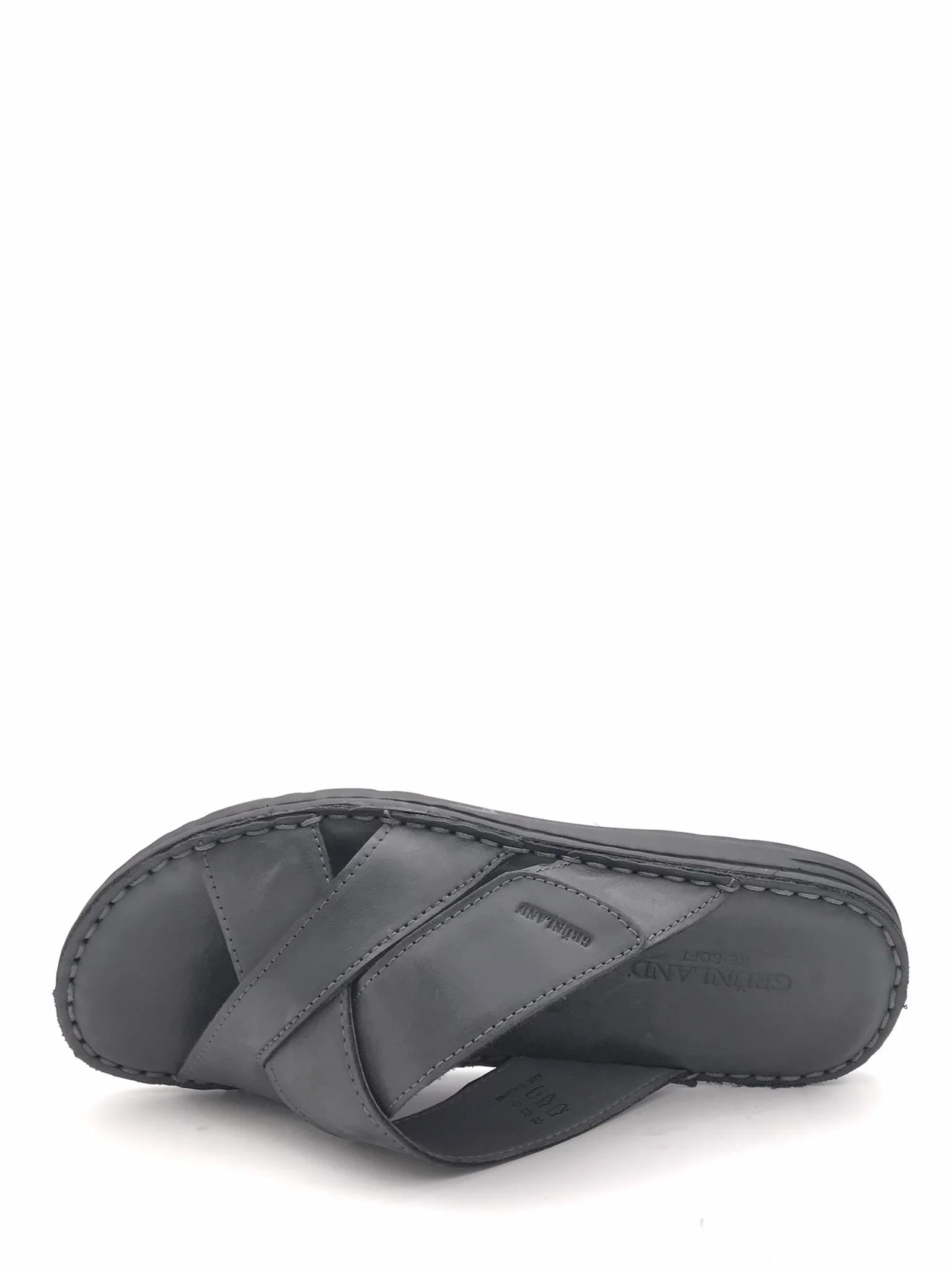 Ciabatta uomo Lapo intrccio nera - immagine 5