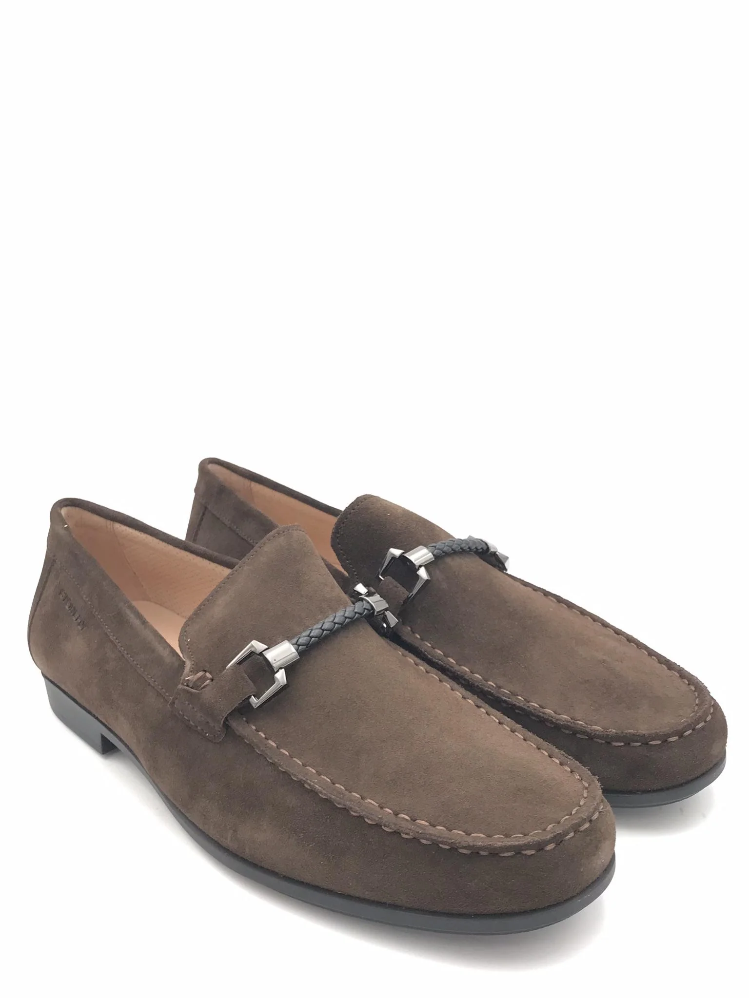 Mocassino uomo Summer in camoscio marrone - immagine 3