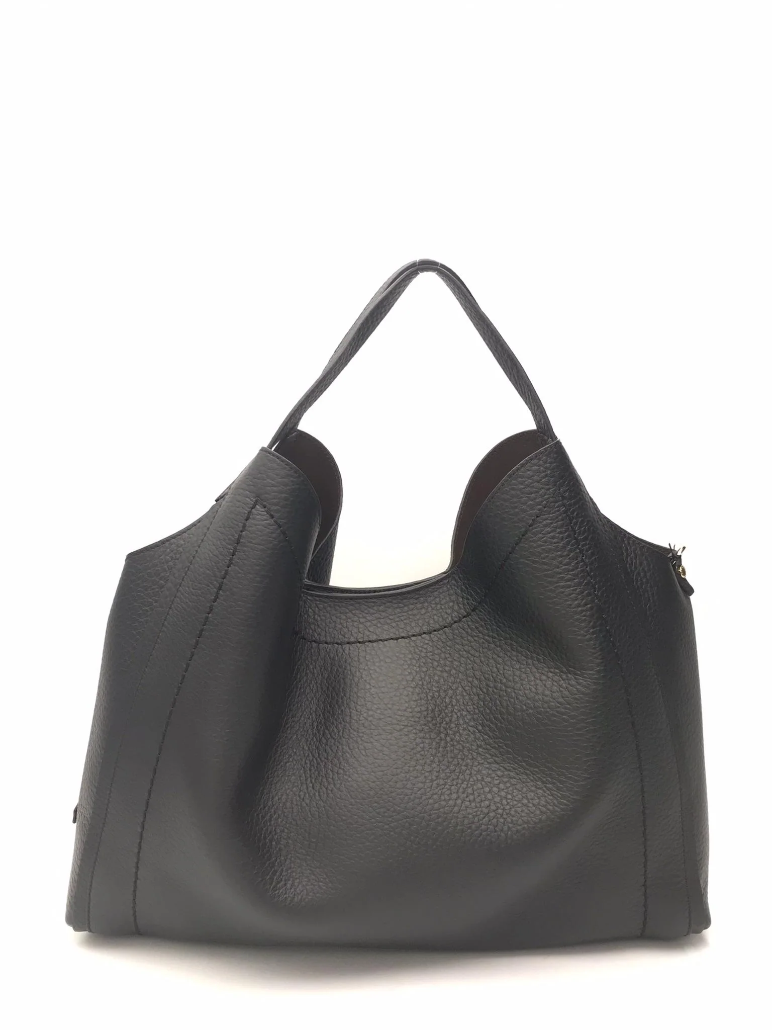 Borsa a spalla Serena nera - immagine 2