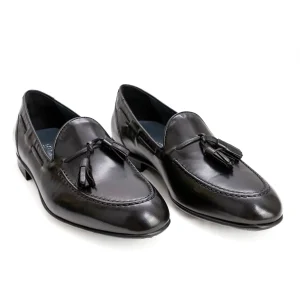 MUSTO mocassini uomo con nappine in pelle Tideo