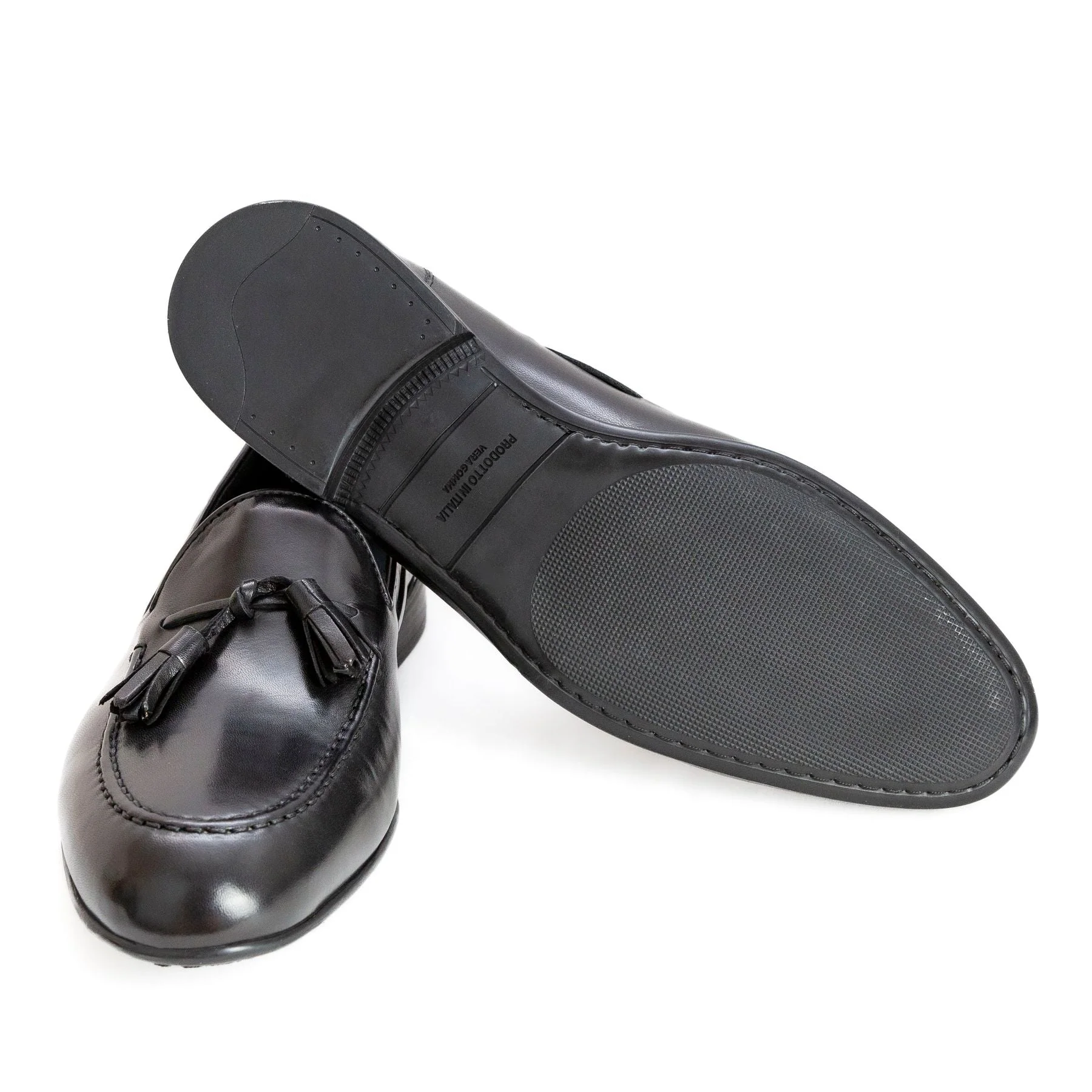 MUSTO mocassini uomo con nappine in pelle Tideo - immagine 4