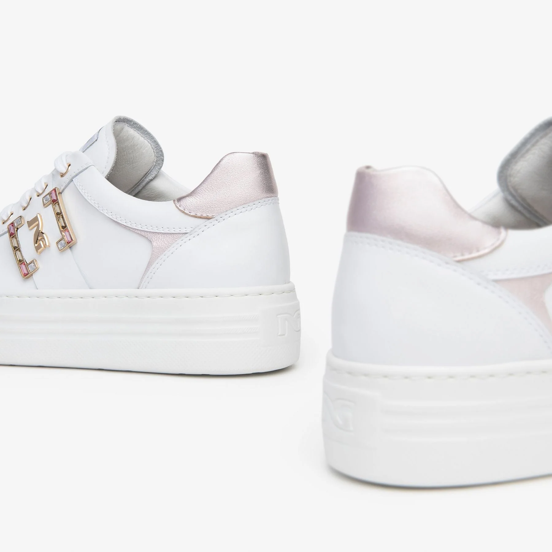 NeroGiardini sneakers donna in pelle - immagine 3