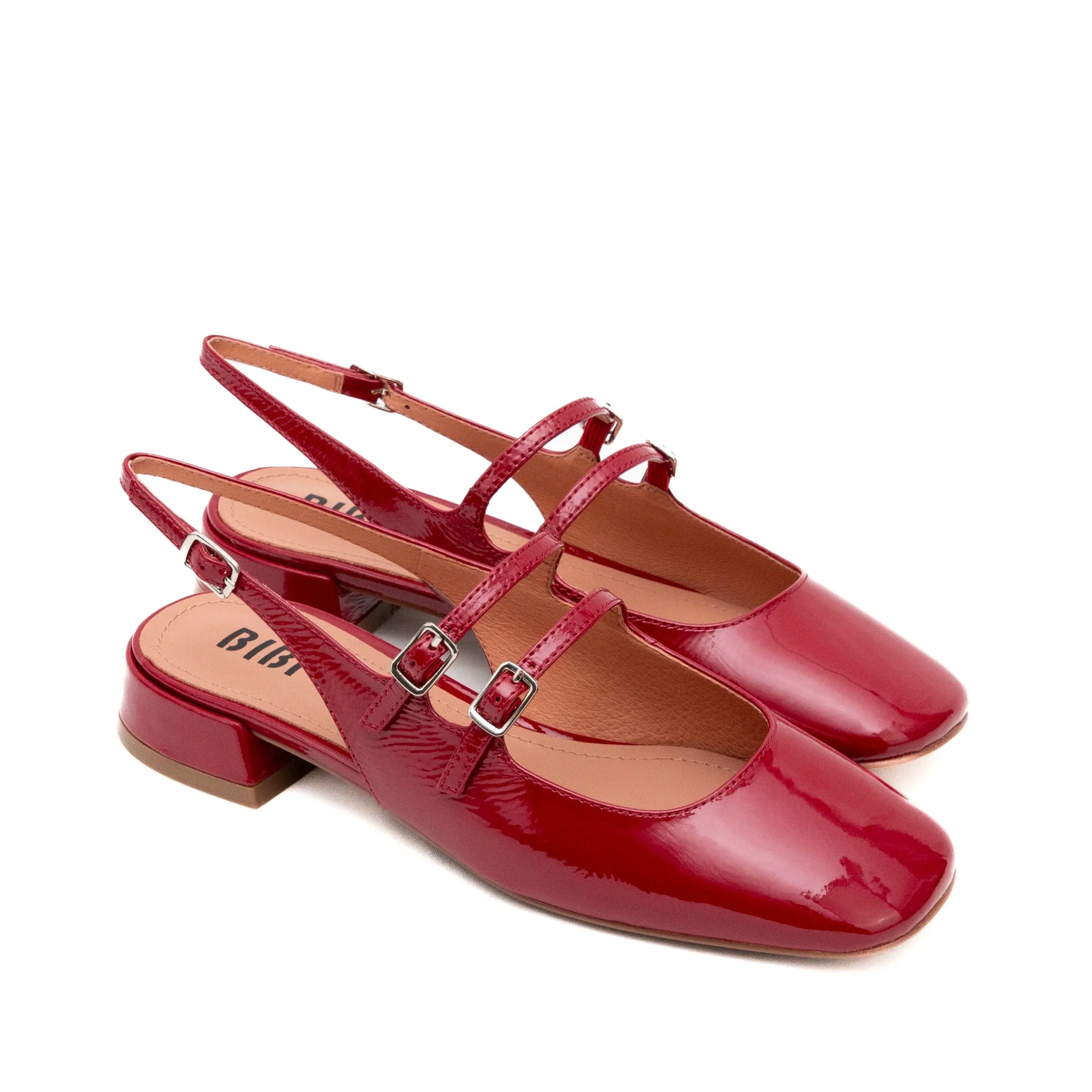 BIBI LOU Ballerine da donna in vernice con cinturini HINA - immagine 5