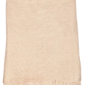 Sciarpa in Garza Oro Rosa con Lurex