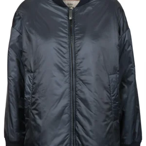 Bomber Danish in Tessuto Antigoccia Blu