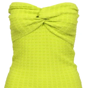 Top Holo a Fascia Verde con Nodo